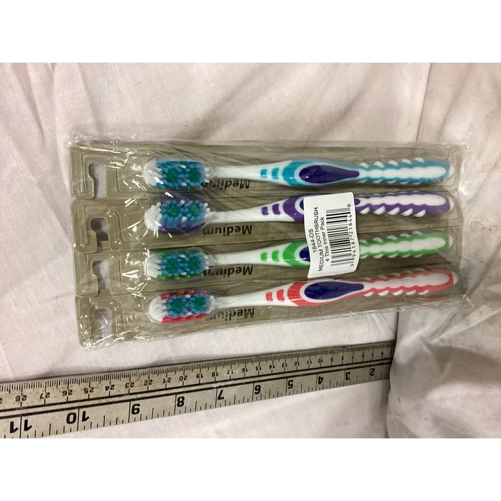 Buying (4) Medium Tooth Brushes