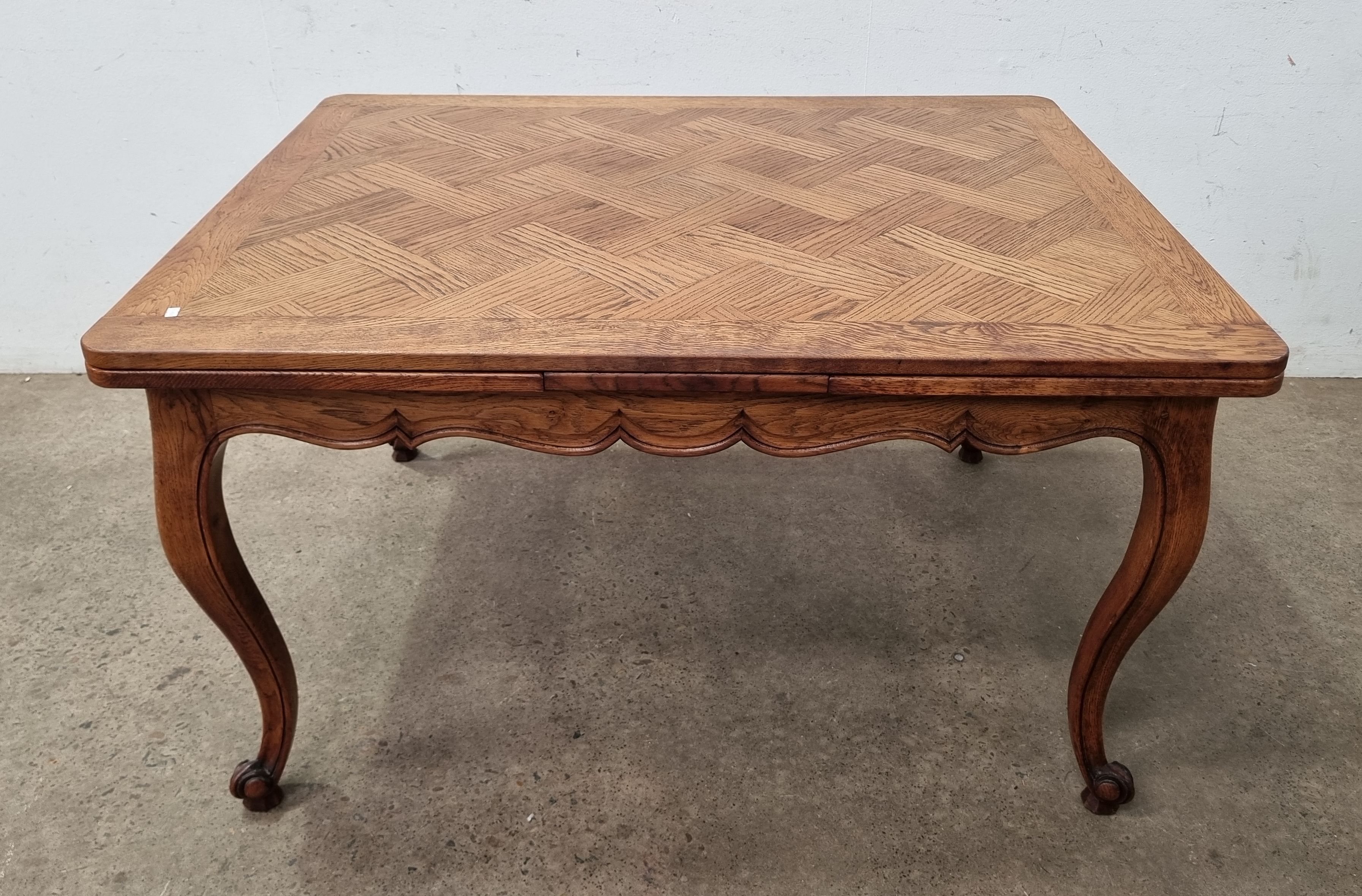 2014 · A FRENCH PROVINCIAL OAK EXTENSION TABLE