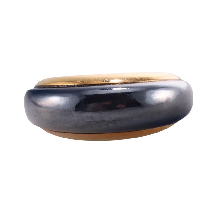 Van Cleef & Arpels Hematite Gold Ring
