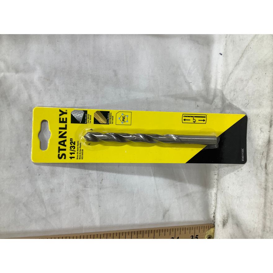 Stanley 11/32" HSS Drill Bit