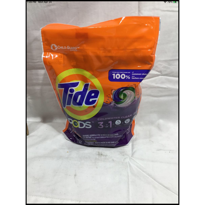 Tide 31ct Coldwater Spring Medows Laundry Pods