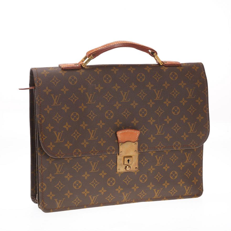 Sold at Auction: Louis Vuitton Monogram Briefcase