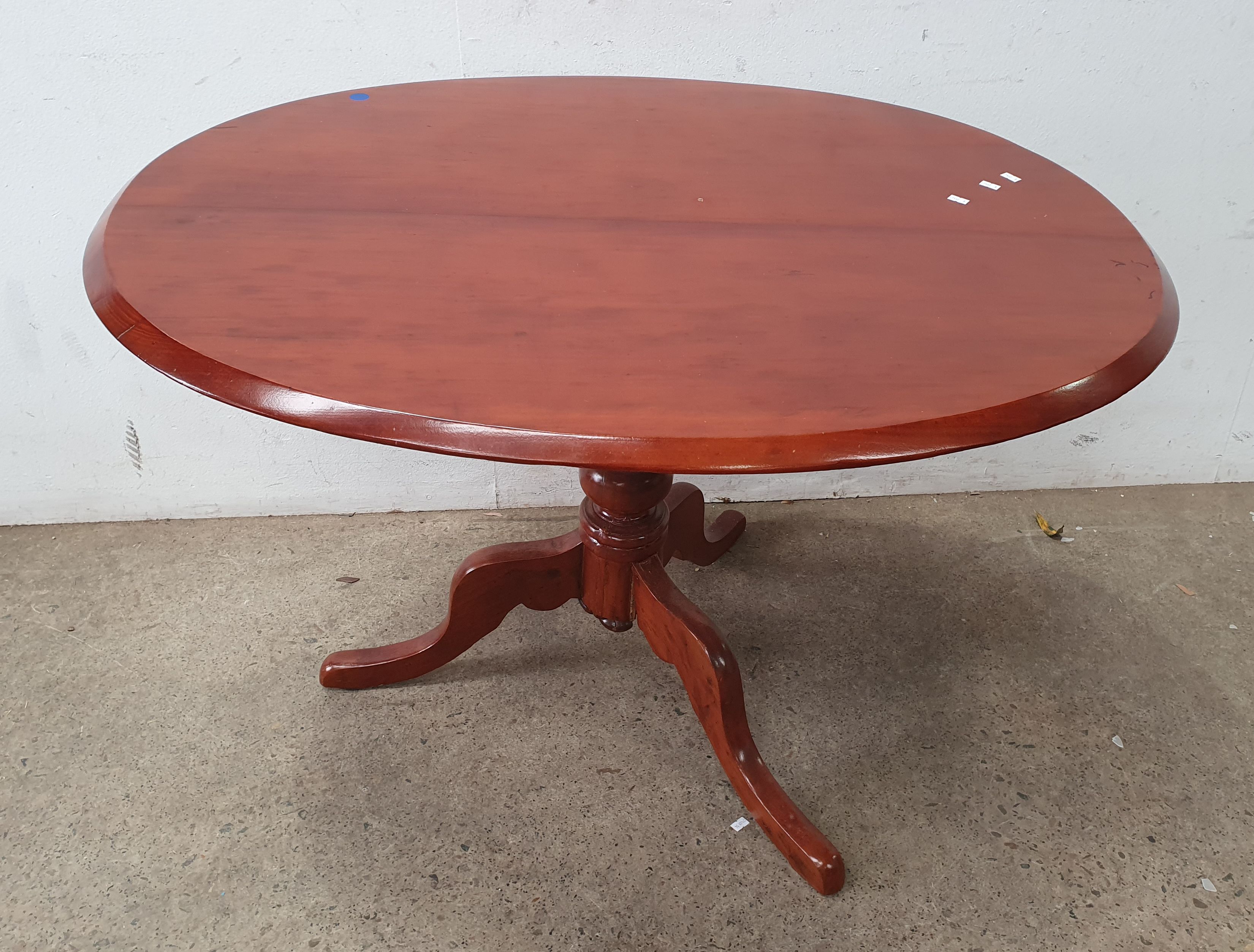 A FEDERATION PINE CENTRE TABLE