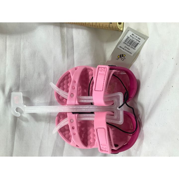 Joy Bee Size Infant 4/5 Pink Adventure Sandals