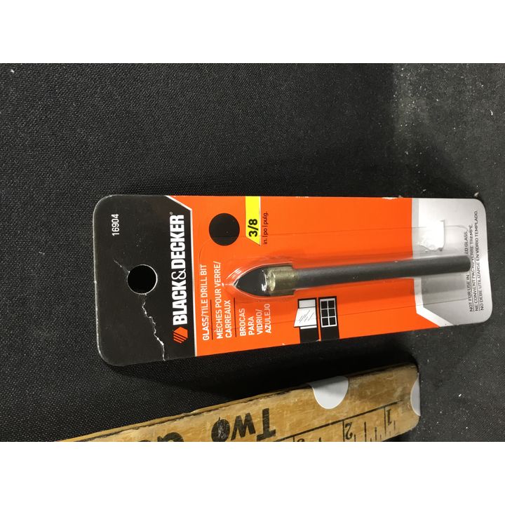 Black & Decker Glass/Tile Bit 3/8"