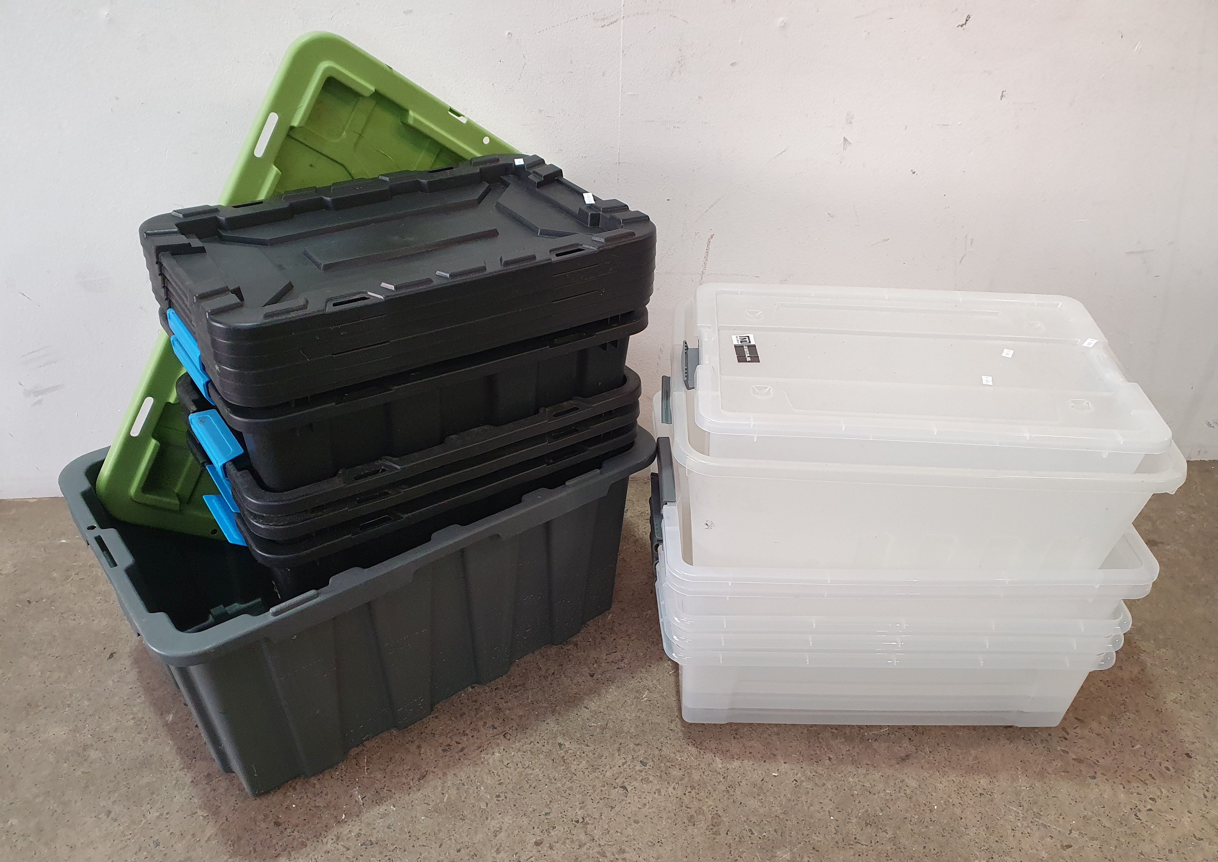 A Group Of Storage Containers