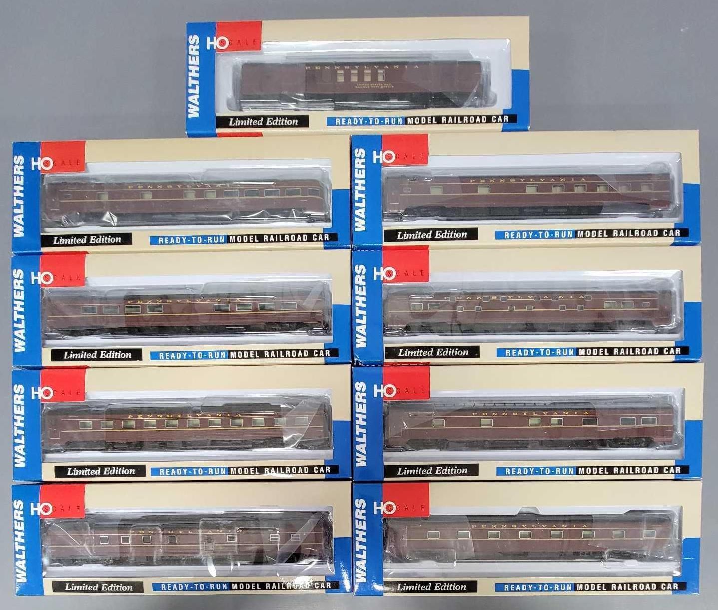 Limited Edition Walthers HO Pennsylvania Broadway Limited 9 car