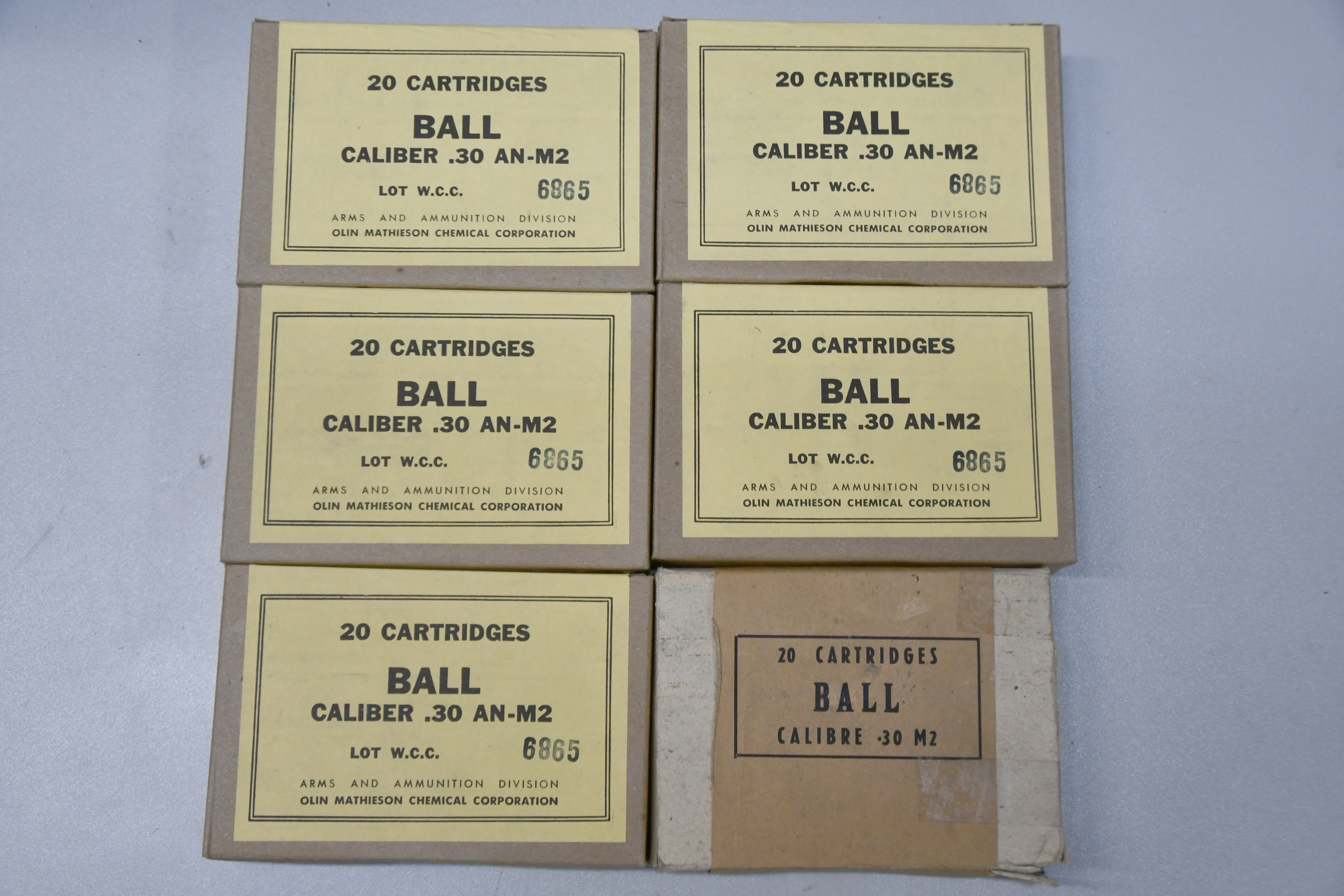 118 rds. of .30-06 cal. ammunition, Vintage military | Gunrunner Online ...