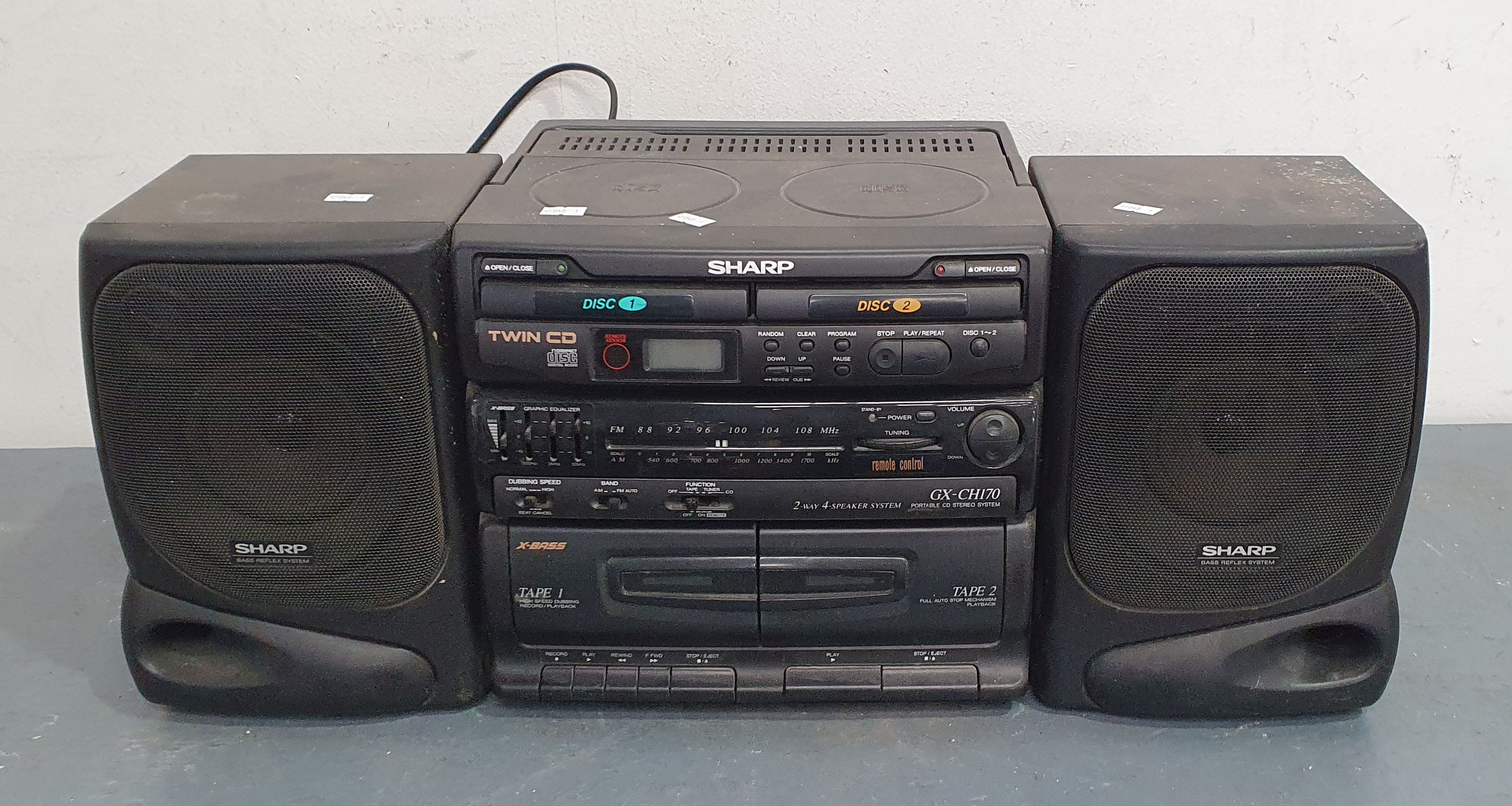 A Sharp Boombox