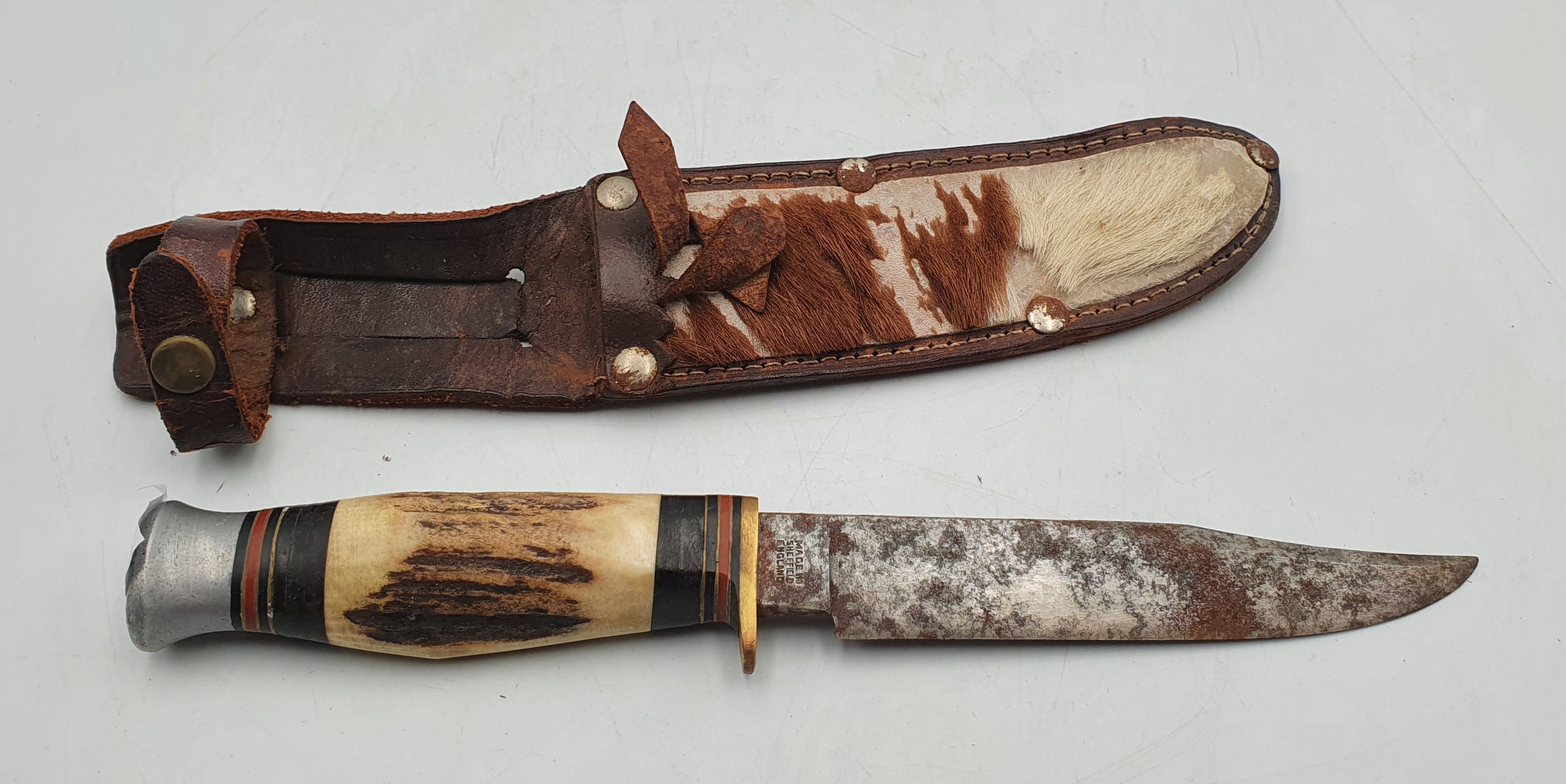 367 · A SMALL KNIFE WITH BONE HANDLE