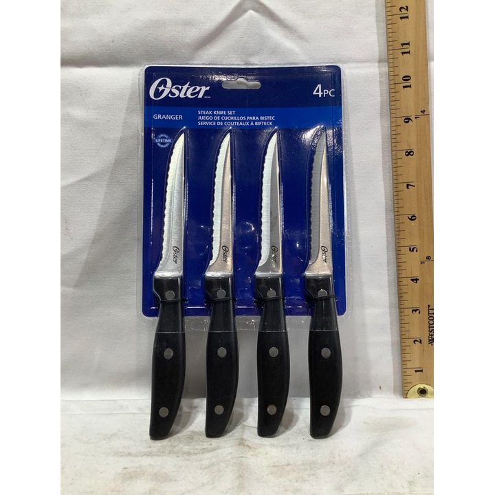 Oster Granger 4 Pc Steak Knife Set