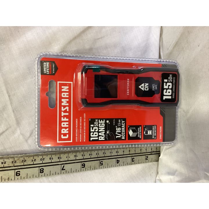 Craftsman Laser Distance Measurer- 165'