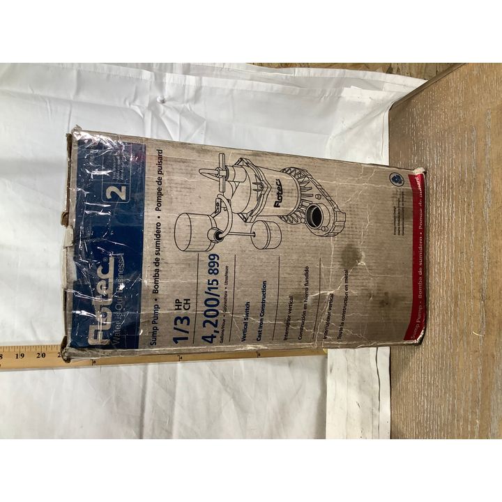 FloTec 1/3 HP CH Sump Pump 4,200 Gallons