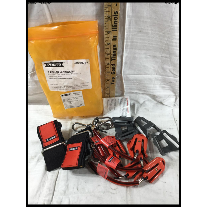 Proto Skyhook Tool Lanyard For A 4 Tool Set Up