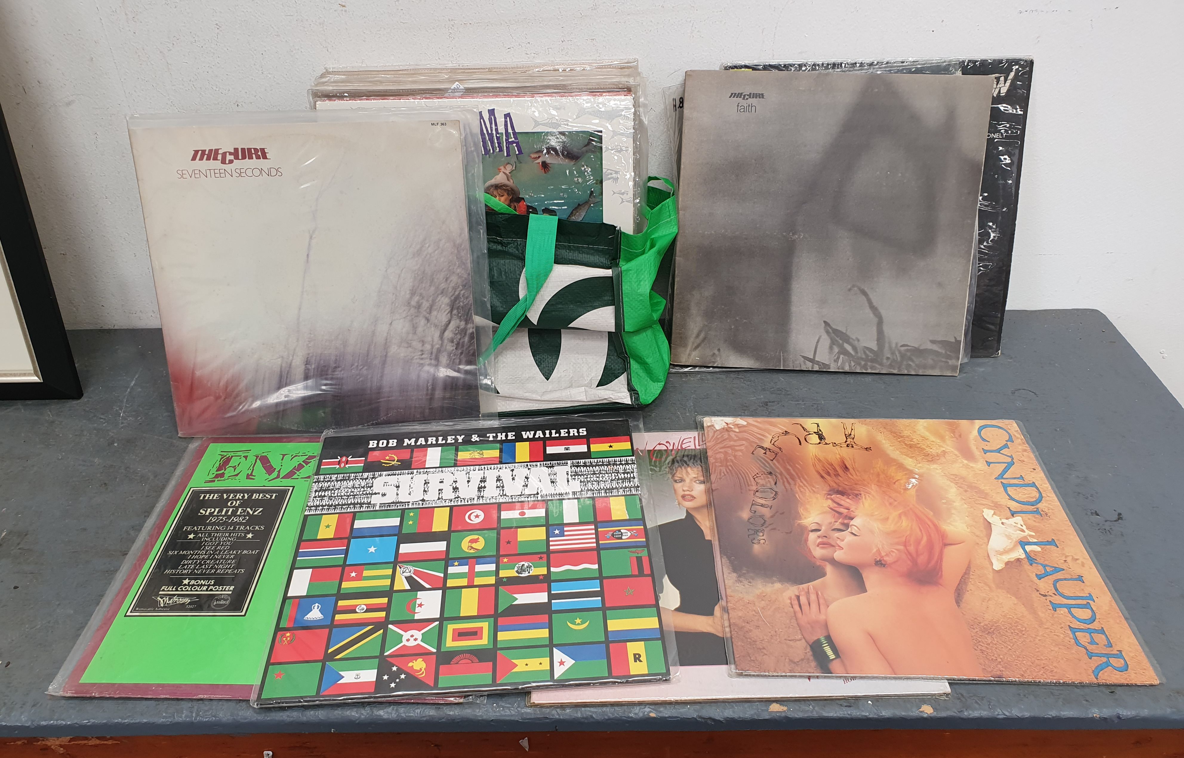 1299 · A BAG OF LP RECORDS