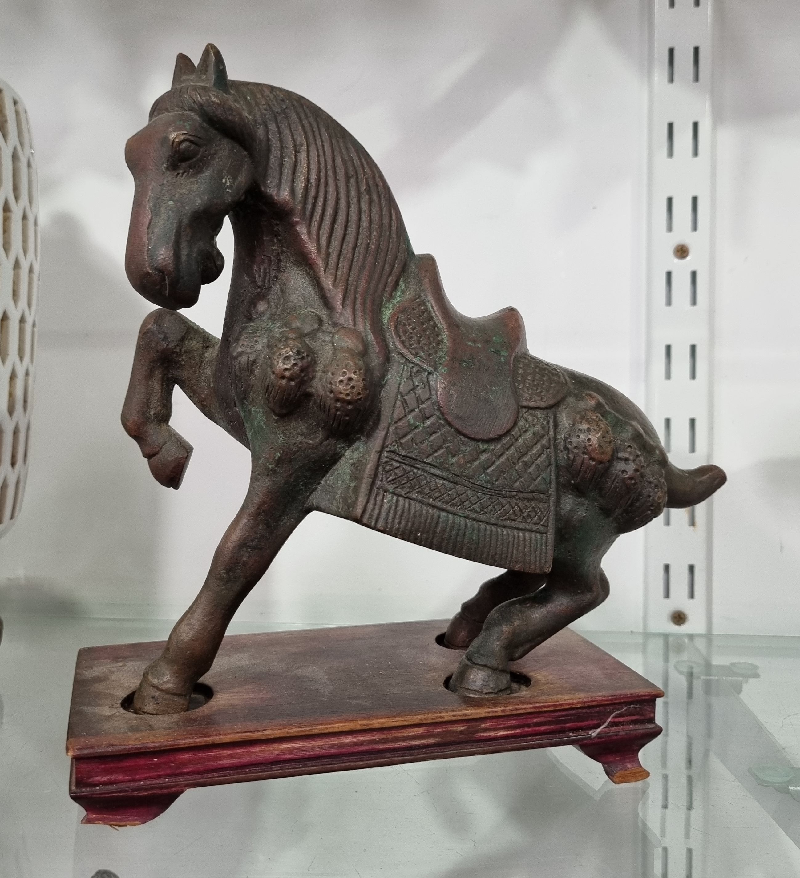 A Contemporary Bronze Figure Of A Tang Style Horse