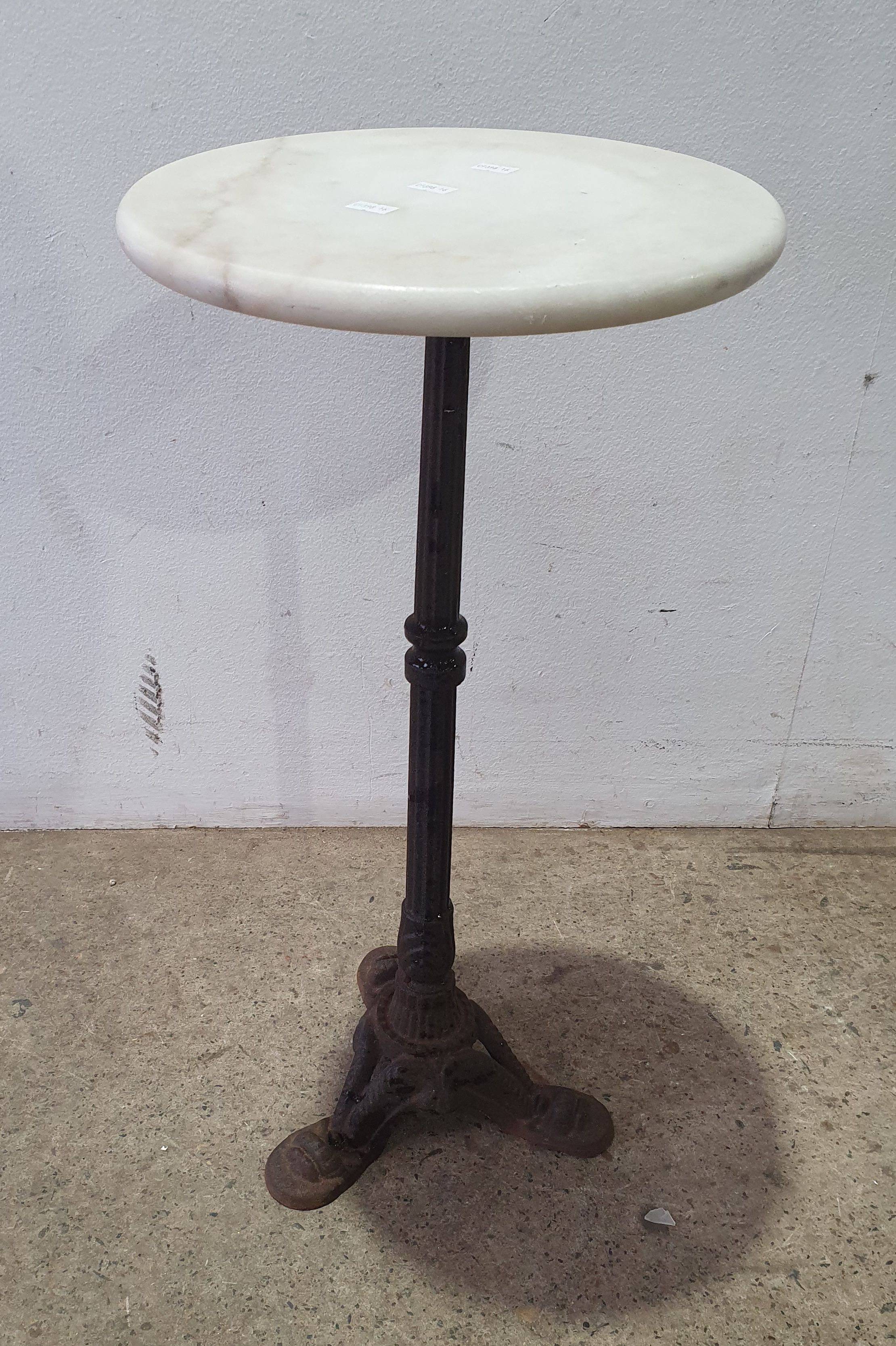 A Marble Top Side Table
