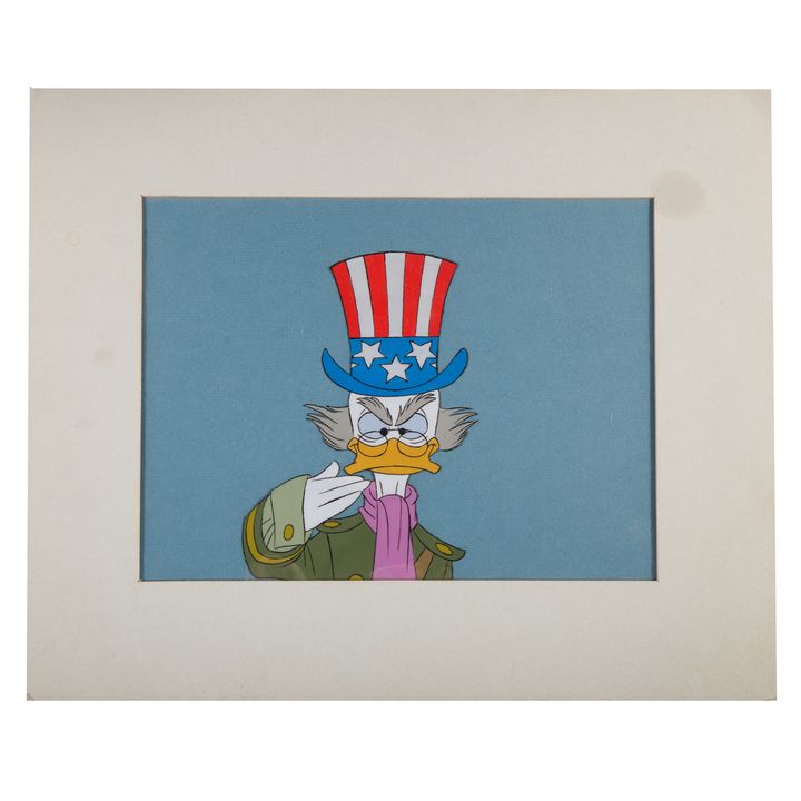 Disney animation cel "Ludwig Von Drake"