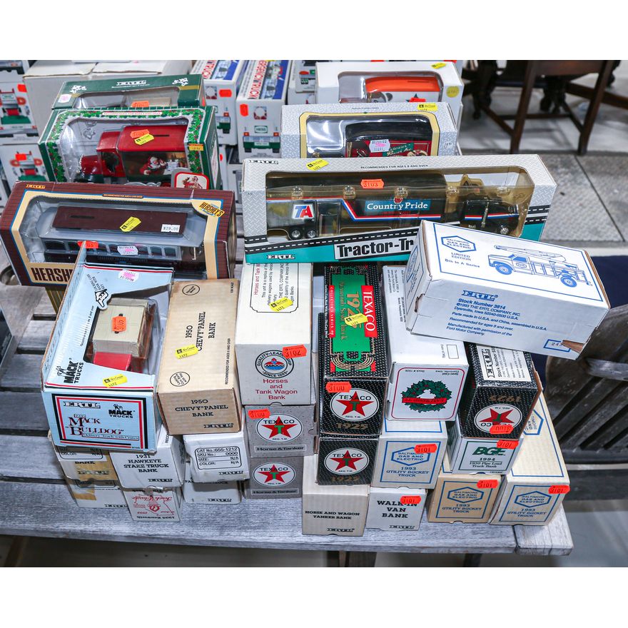A Large Selection of Die-Cast Banks