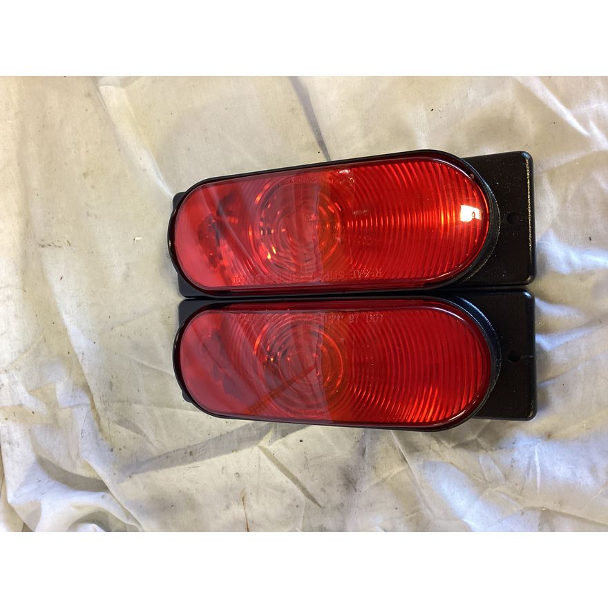 (2) 8'' x 2 1/2'' Red Tail Break Lights