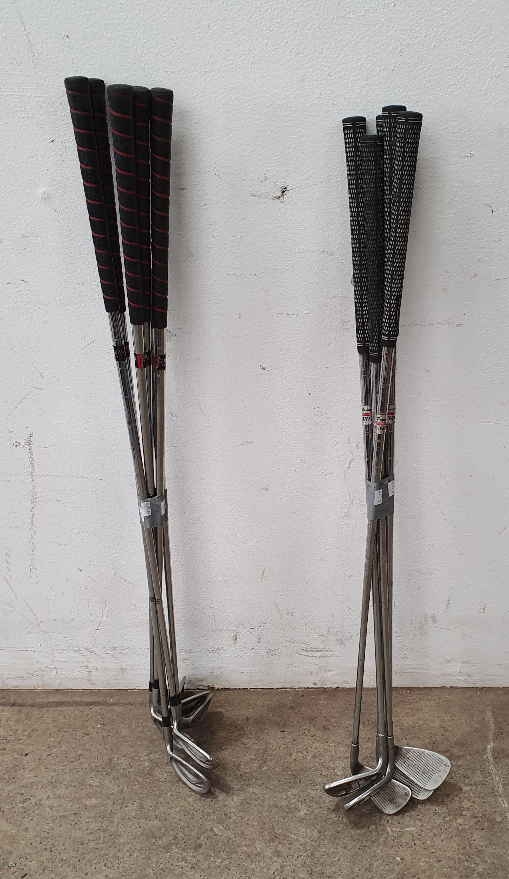 1312 · TWO GROUP OF VARIOUS GOLF CLUBS