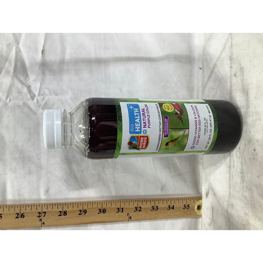 More Birds 20oz Natural Purple Color Hummingbird Nectar Concentrate