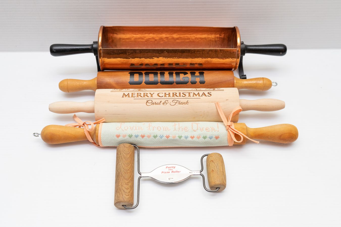 Longaberger Basket of Assorted Rolling Pins Harritt Group, Inc