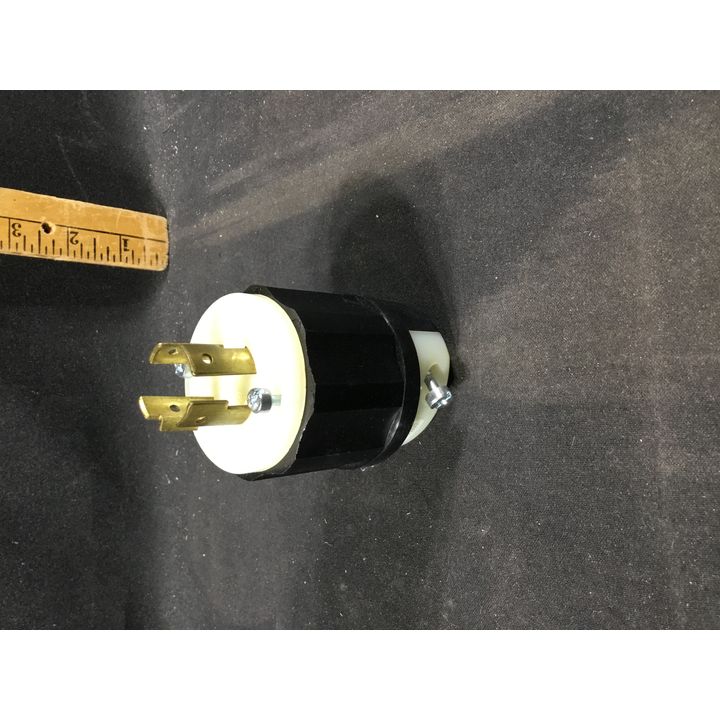 Leviton 3-Pole 4-Wire Grounding Locking Plug 3-Phase 20A-480V 2431