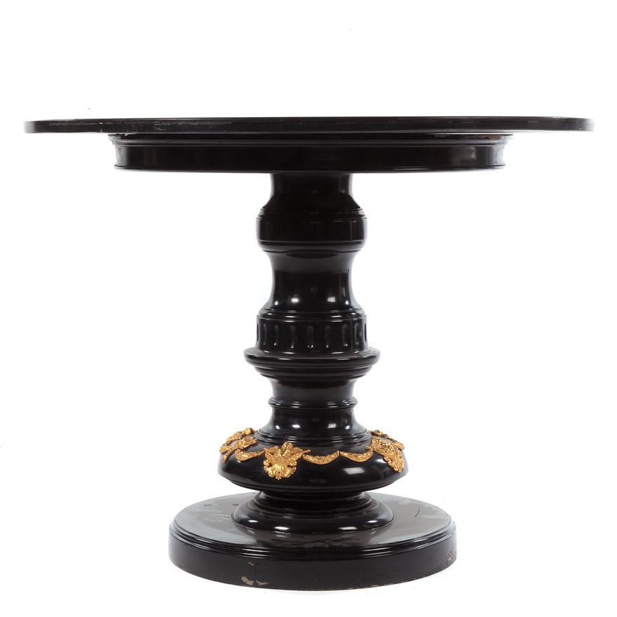 Napoleon III Style Ebonized Center Table