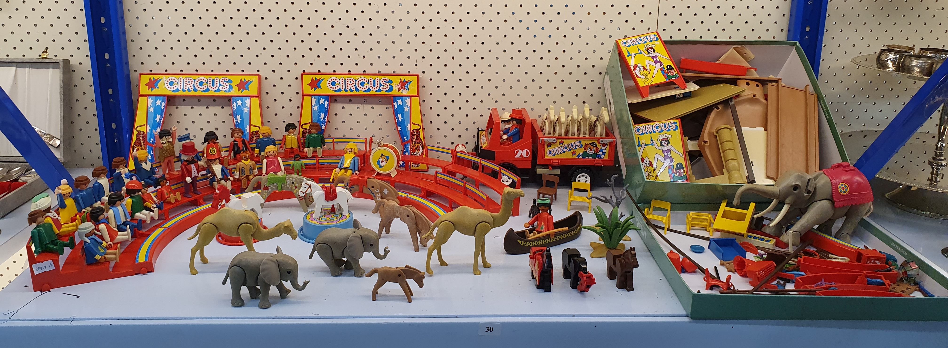 30 · A COLLECTION OF PLAYMOBIL FIGURES AND SETS