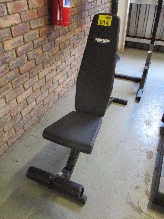 Trojan adjustable online bench