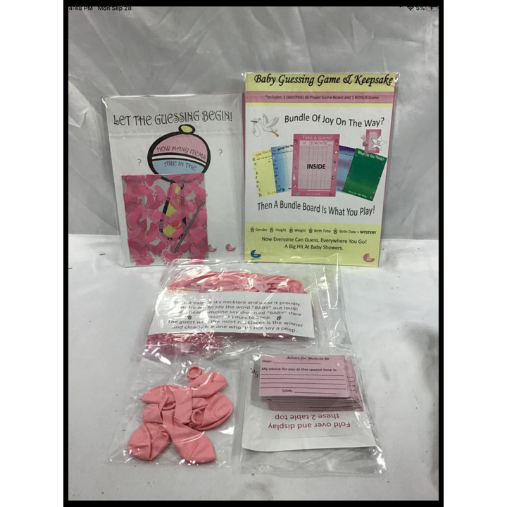 Ultimate Baby Shower Party Kit - It's A Girl