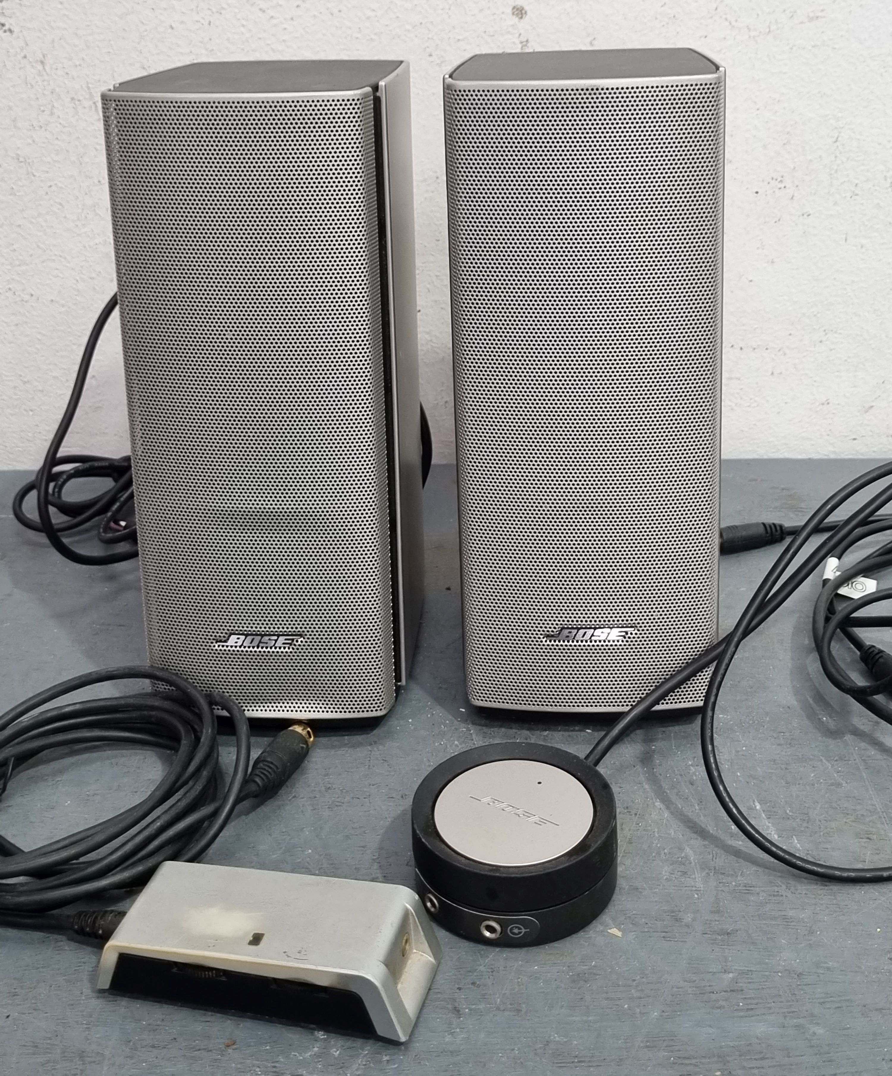 A Pair Of Bose Speakers