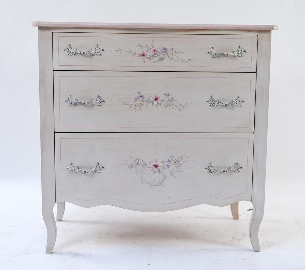 French Hand Painted Shabby Chic Dresser Lofty Marketplace