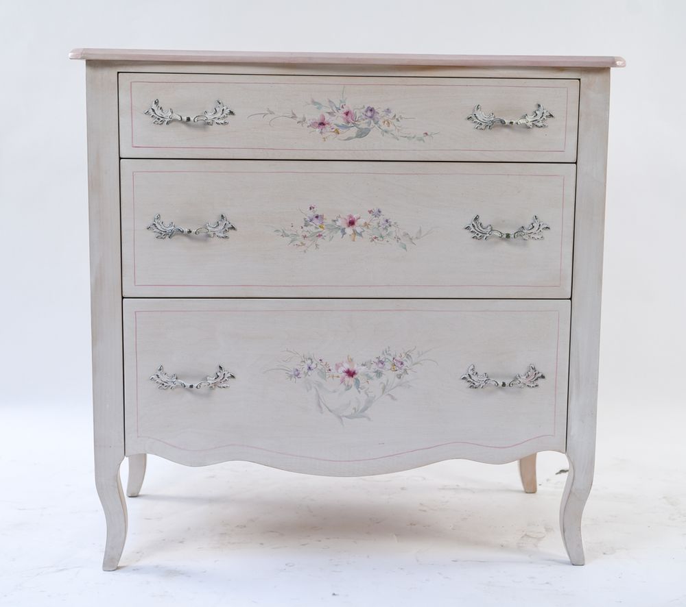 French Hand Painted Shabby Chic Dresser Lofty Marketplace