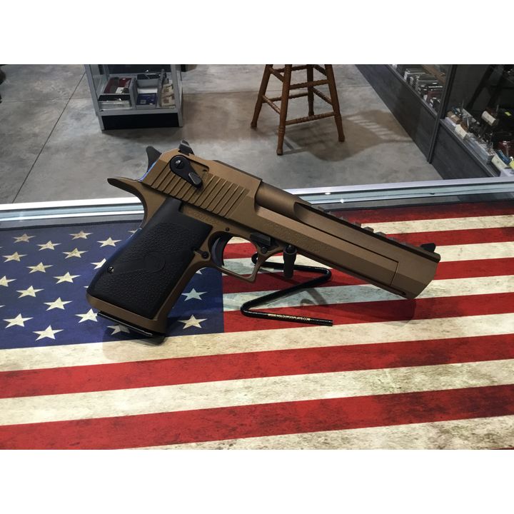 Magnum Research 50AE Matte Bronze Cerakote Finish Semi-Automatic Pistol w/ 7rd Magazine