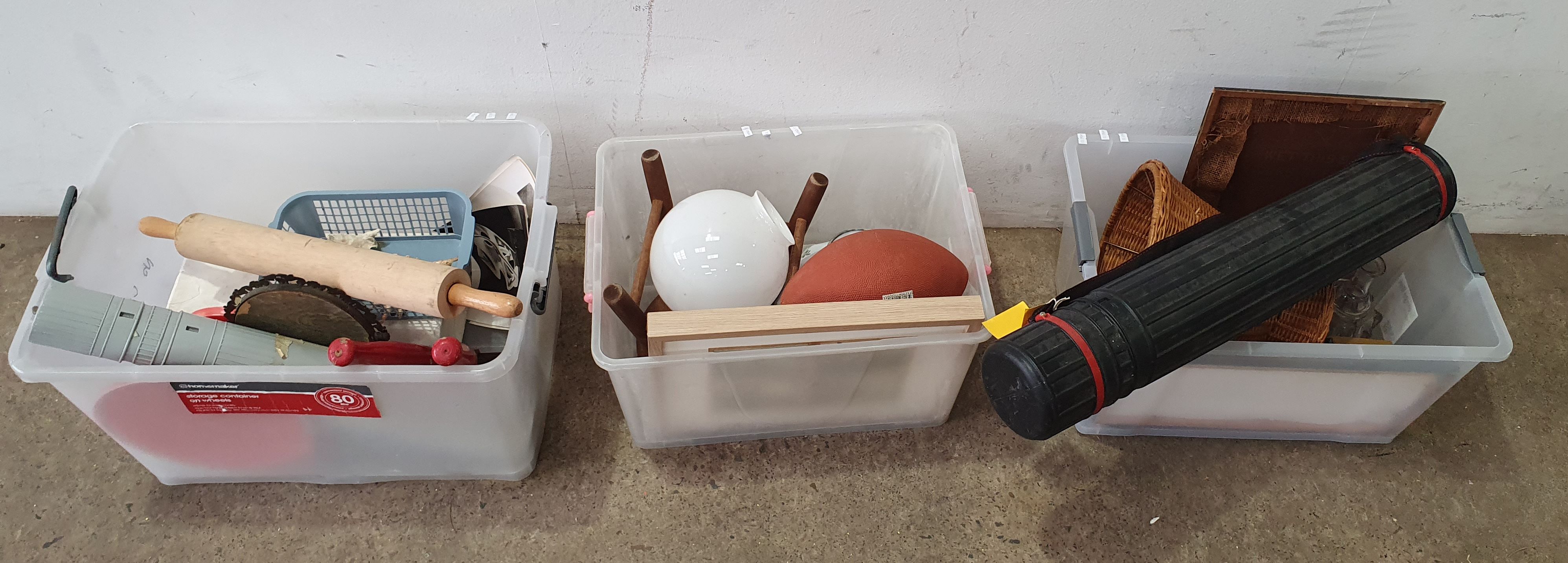 Two BOXES OF ASSORTED ITEMS
