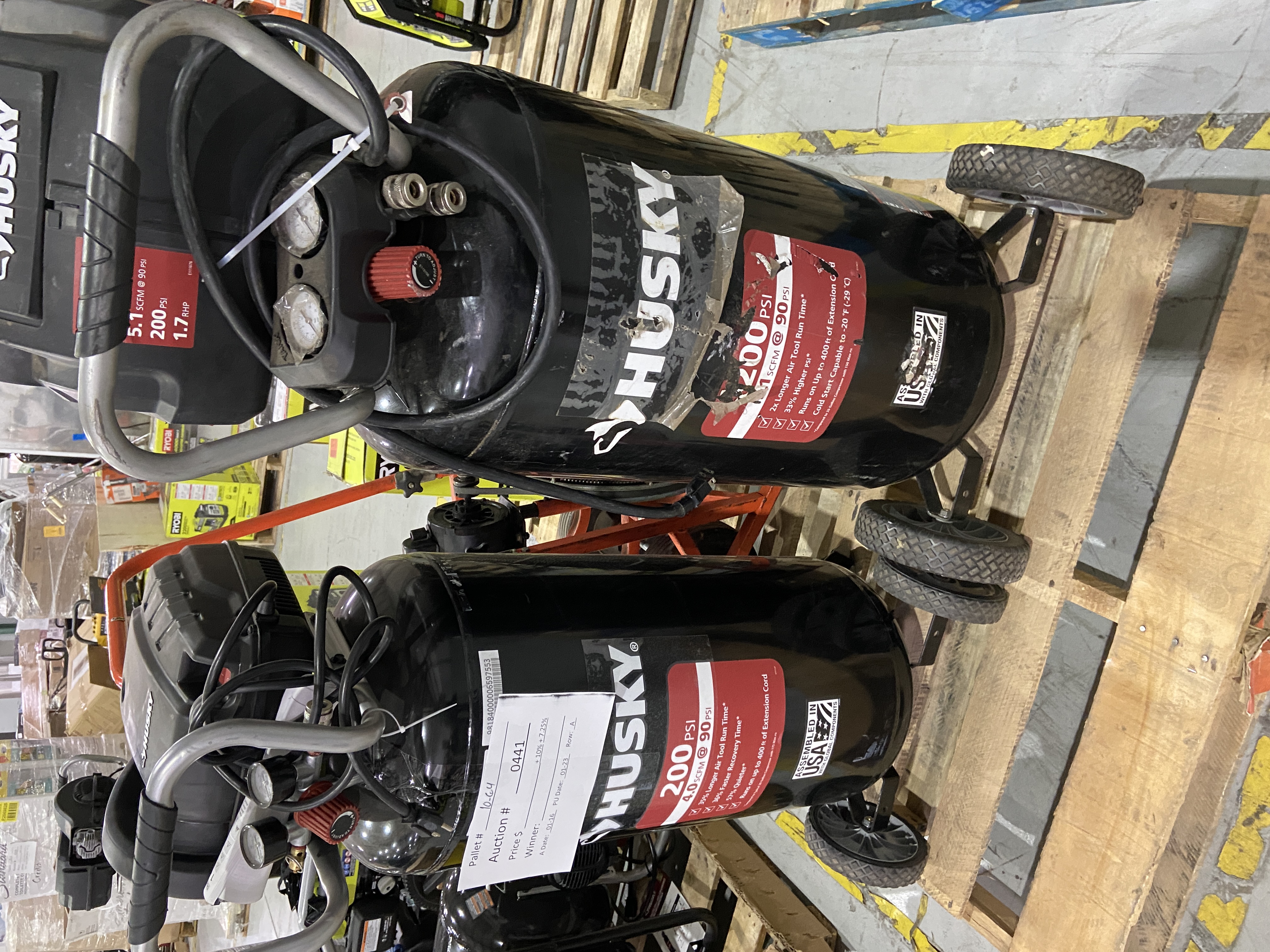 Air Compressor, Drain Cleaner Triangle Liquidators