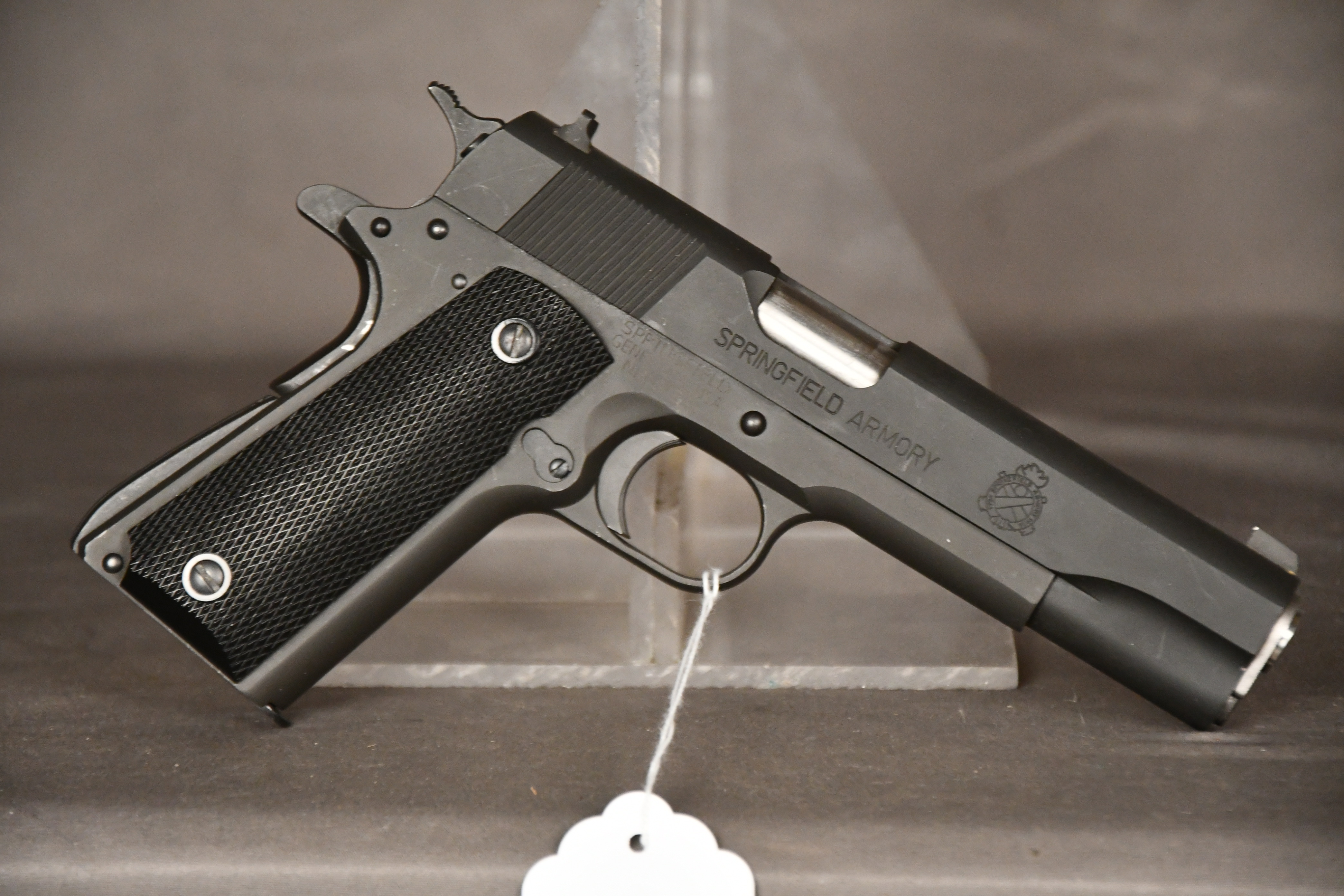 Springfield 1911-A1, .45 auto cal. semi-auto pistol, 5" barrel ...