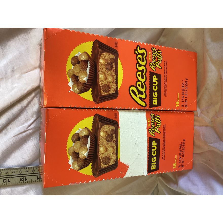 (2) Reese's Big Cup w/ Reese's Puffs (BB 03 2024) 16ct