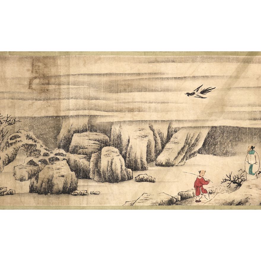 Chinese Handscroll, Manner of Chen Jiru, Landscape