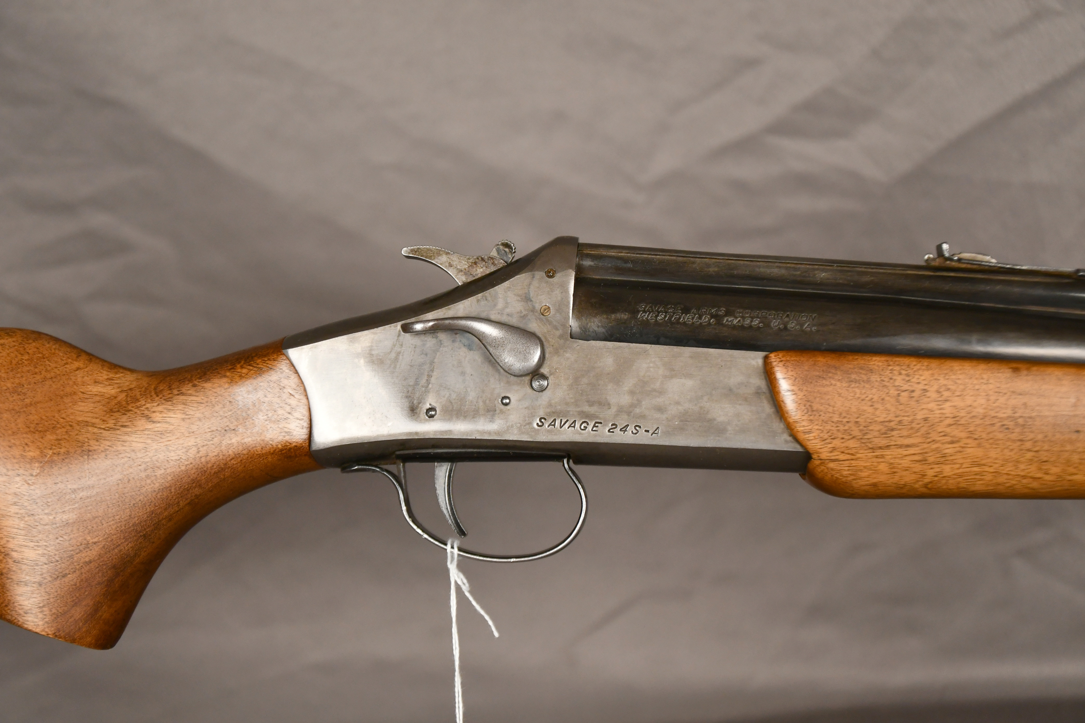 Savage Model 24S-A, .22 Win. Mag./20 ga. over/under combo gun, Blue ...