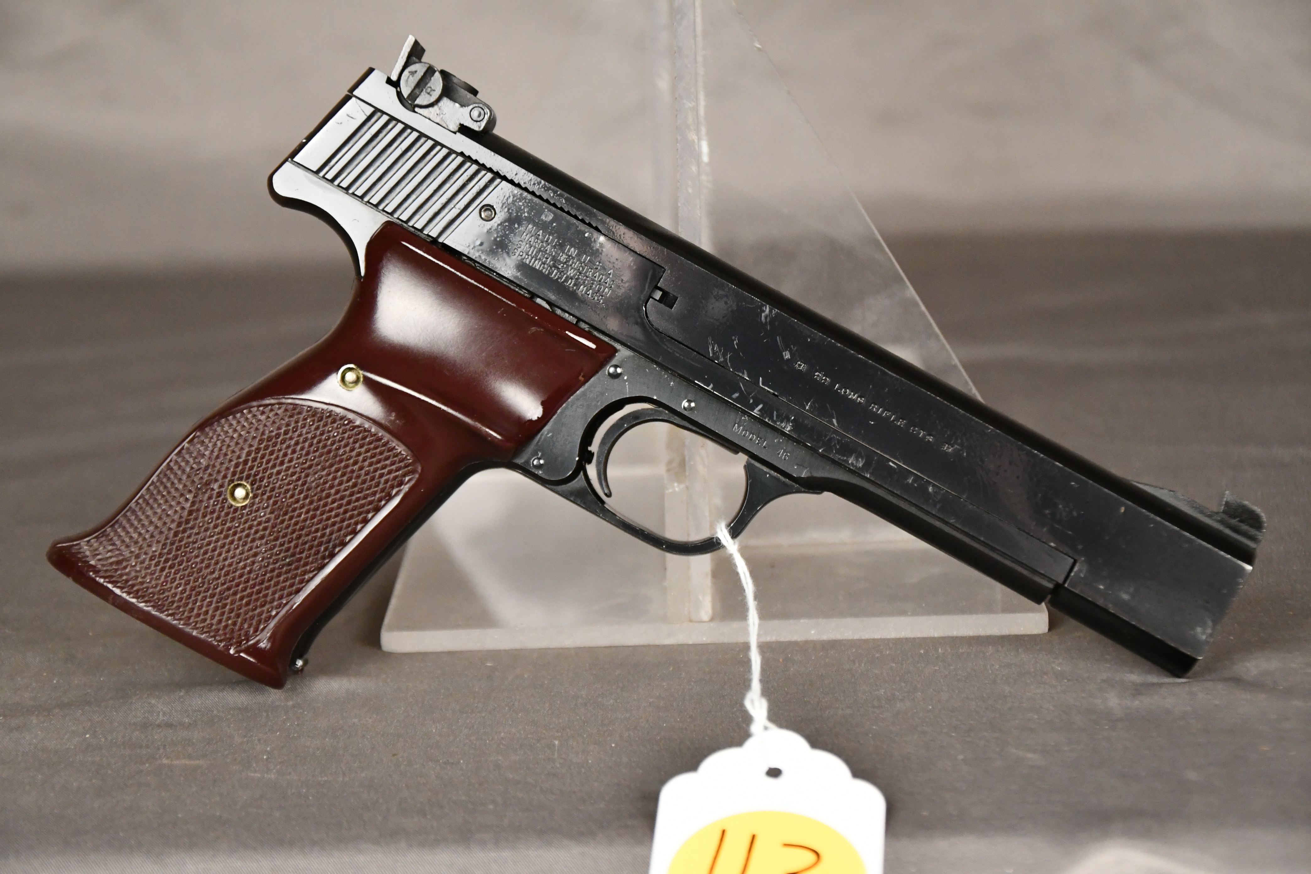 Smith & Wesson Model 46, .22 cal. semi-auto target pistol, 5 1/2