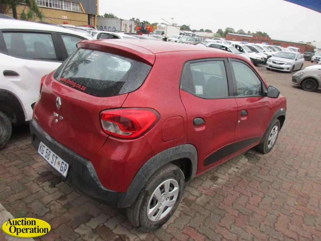 58 - 2019 KG58STGP RENAULT KWID 1.0 EXPRESSION 5-DR (VIN ...