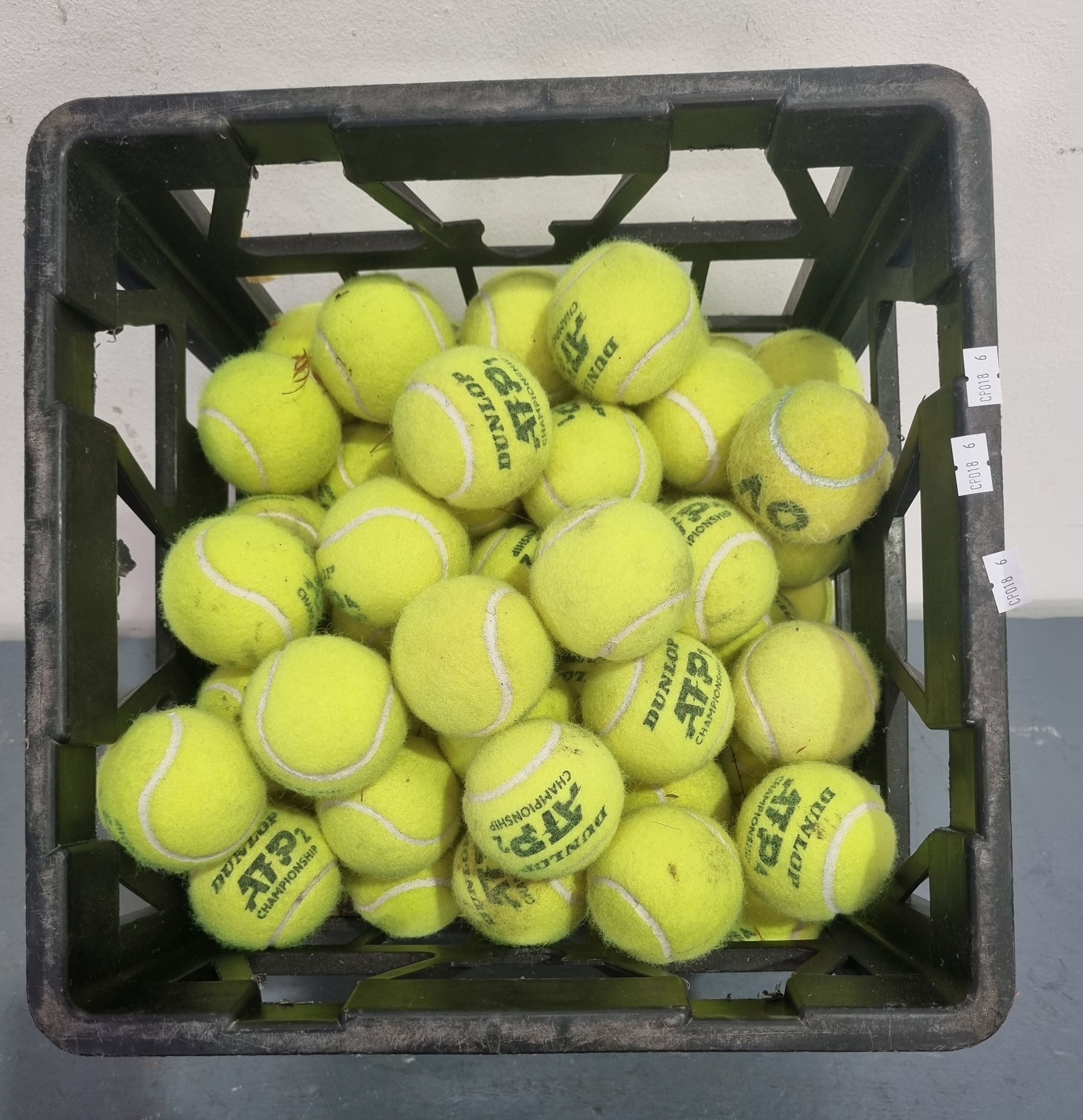 A Box Of Tennis Balls