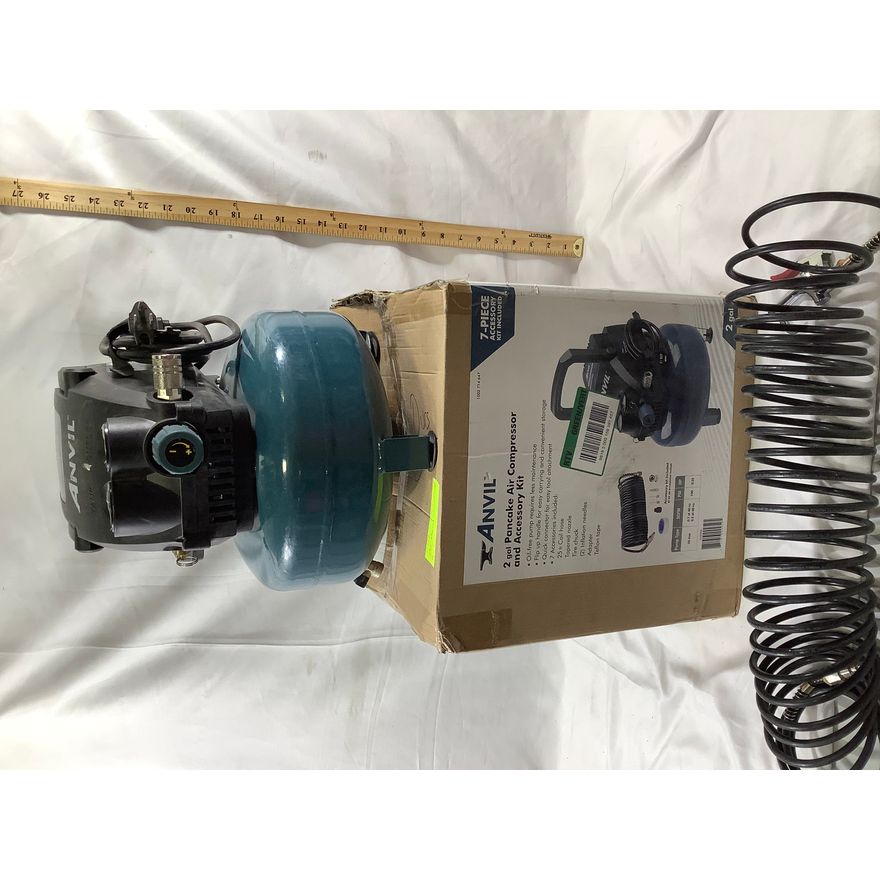 Anvil 2-Gal Pancake Air Compressor and Accessory Kit