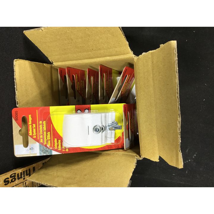 (Buying 12) Adhesive Hangers & Eyelet Set