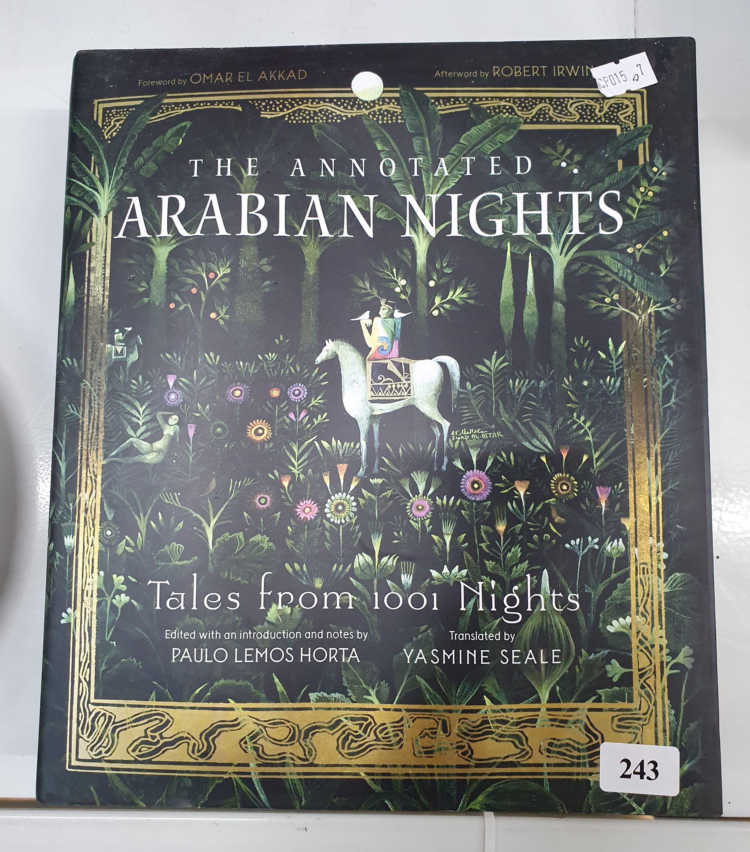 243 · ONE HARDCOVER VOLUME 'THE ANNOTATED ARABIAN NIGHTS'