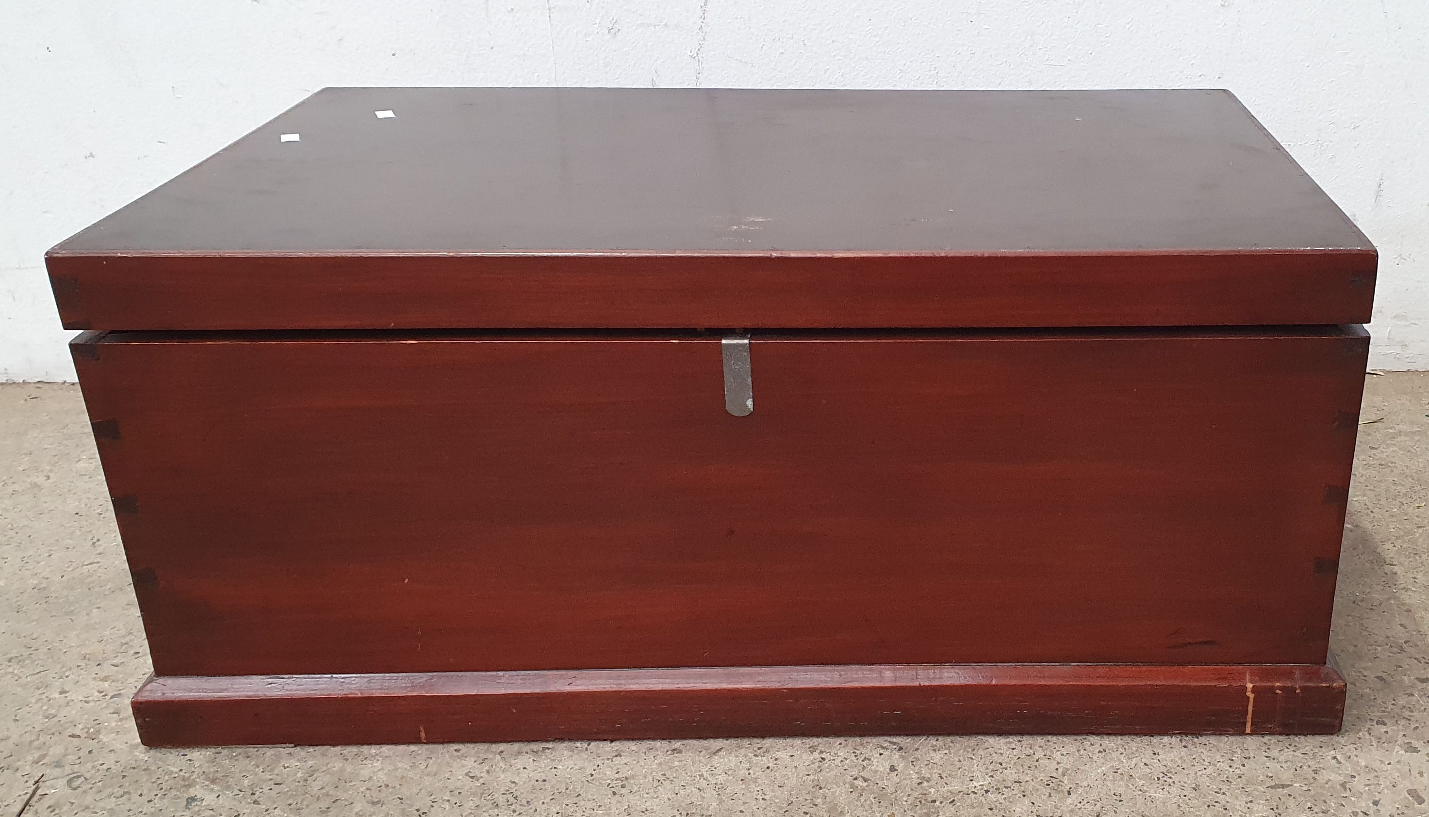 A Timber Blanket Box