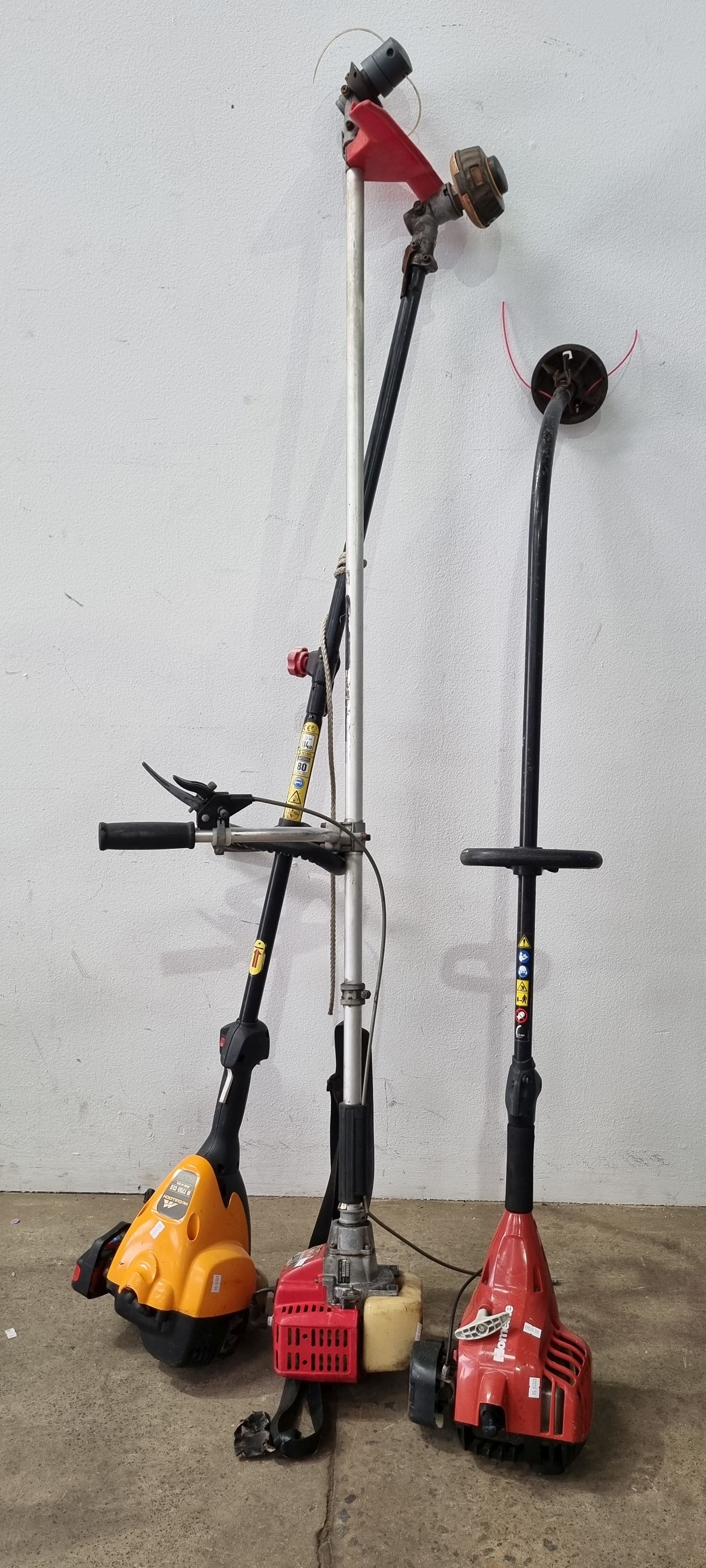 Three Various Whipper Snippers